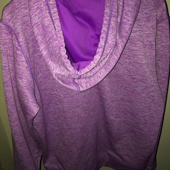 purple under armour hoodie💜💜 - Picture 2 of 2
